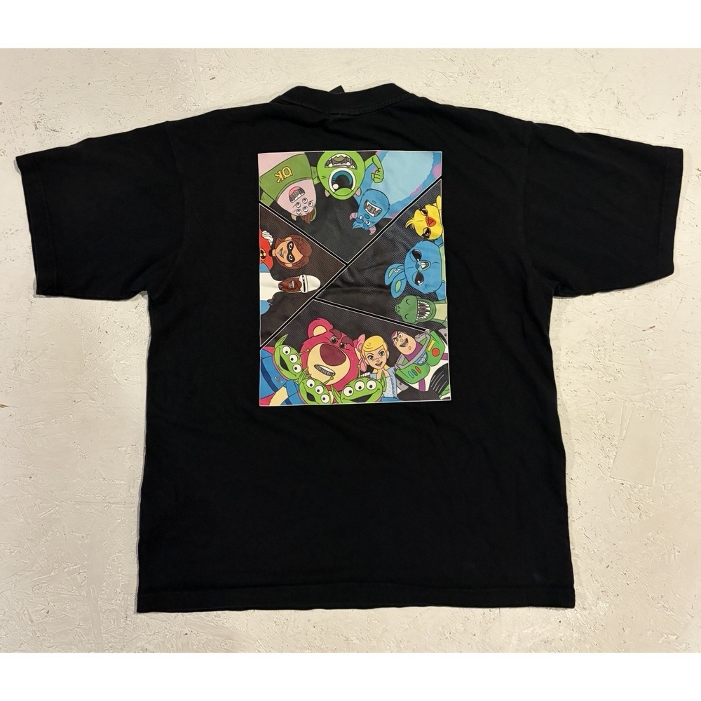Adidas Pixar‎ Men's Shirt Size M Toy Story Monsters Inc Incredibles Double Sided